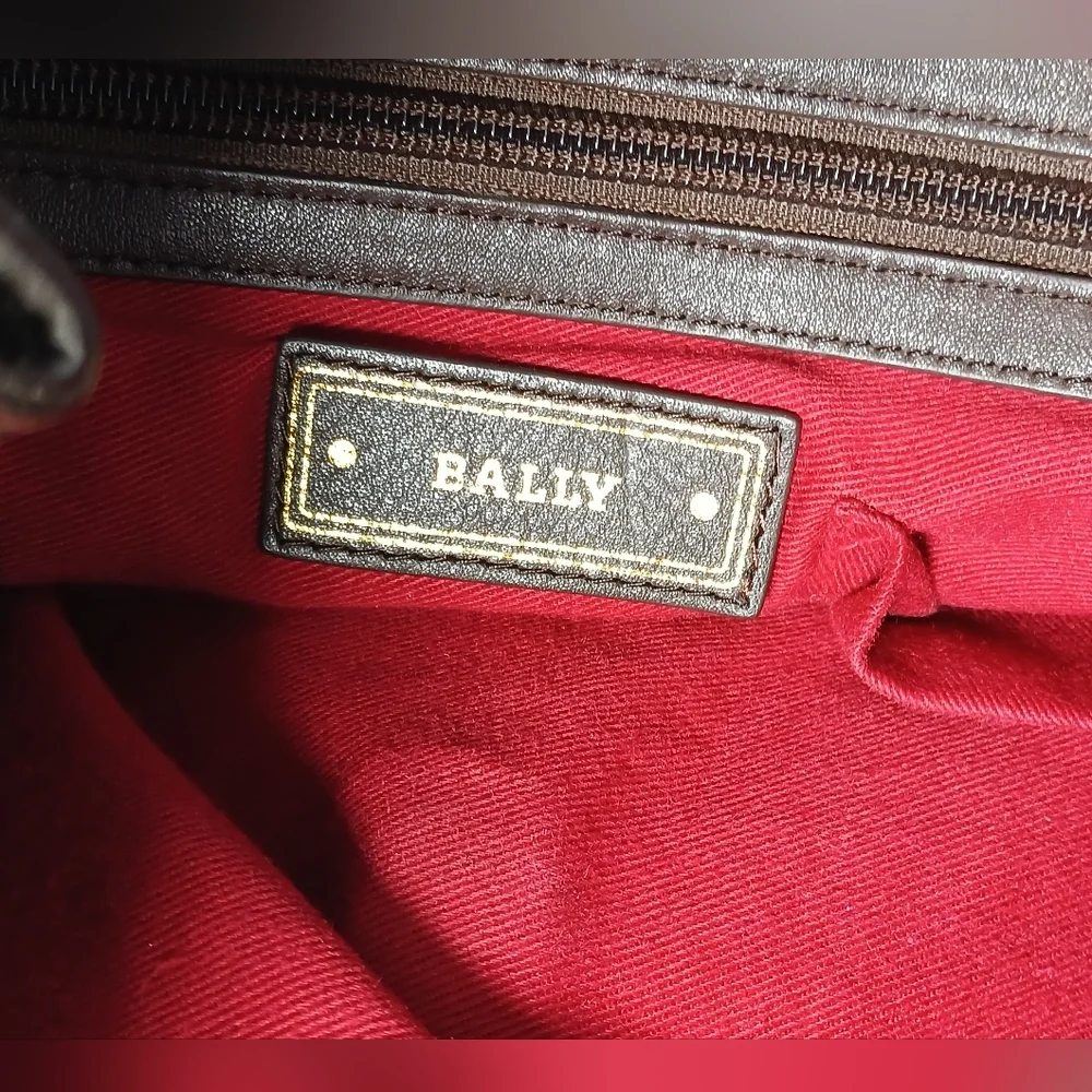 Bally dark brown Dasha hobo handbag - Picture 8 of 10